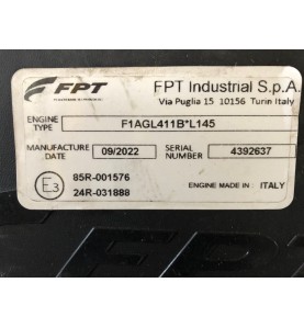 engine label